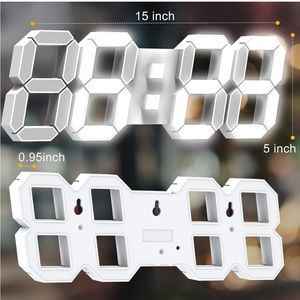 LED 3D Digital Wall Clock
